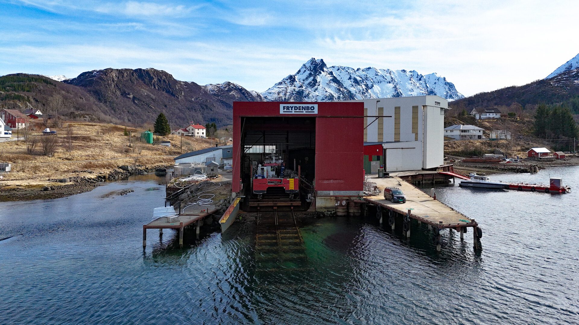 Frydenbø yards blokken
